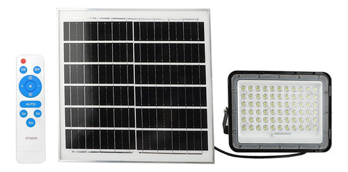 Reflector Etheos Grsi-50lf De 50w Exterior C/cable Ip65 Negro Blanco Frío