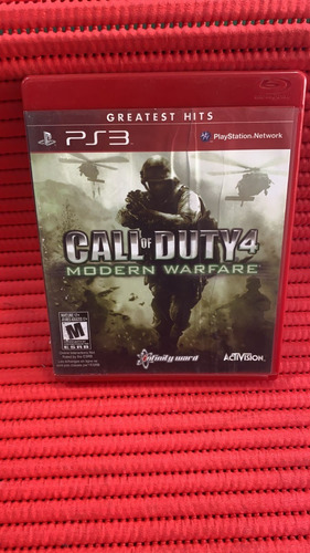Call Of Duty 4 Modern Warfare Ps3 Midia Fisica 