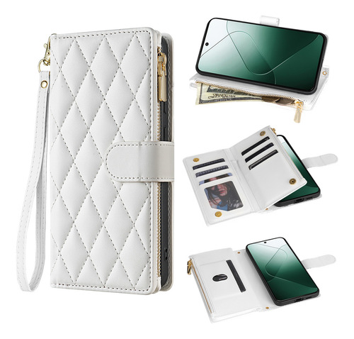 *. Capa Para Redmi Note13 Pro Plus Wallet, Capa De Celular