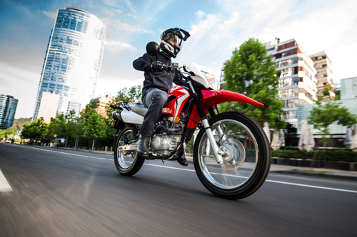 Moto Honda Xr 150l 2024 Rojo
