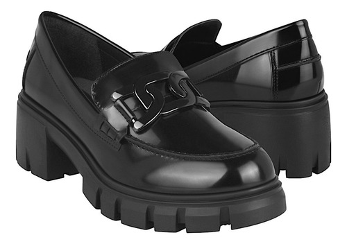 Zapatos Casuales Dama Madison 70590201 Sintetico Negro