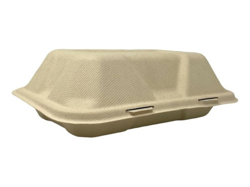 Contenedor Biodegradable Para Alimentos 9x6 Bagazo 200 Pzs