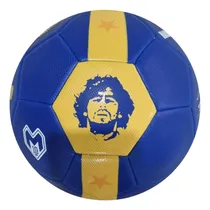 Comprar Pelota De Futbol Ch1 Dm10 Maradona Mrd2100 Boca Juniors Color Azul Y Amarillo