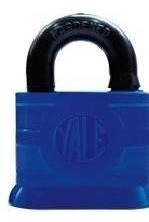 Candado Aleman Intemperie Azul Serie 800 Yale 870eaz Yale Sk