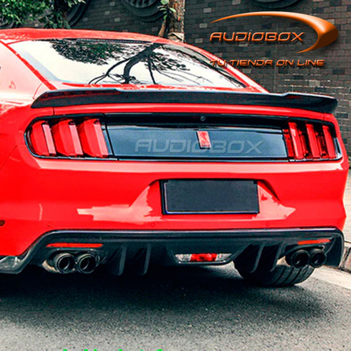 Alerón Mustang Cajuela 2015 A 2022 100% Plástico Abs