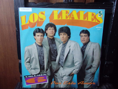 Vinilo Los Leales Por Este Amor