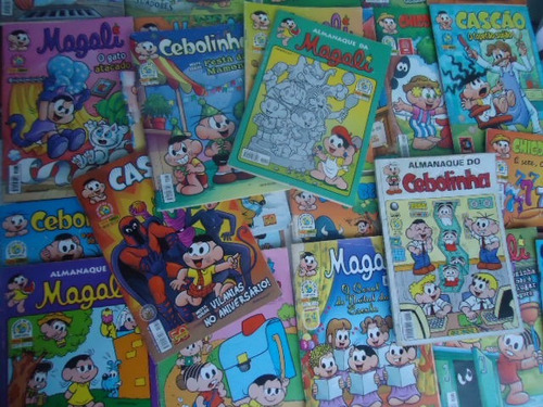 Lote Com 45 Revistas Turma Da Mônica Novas E Usadas