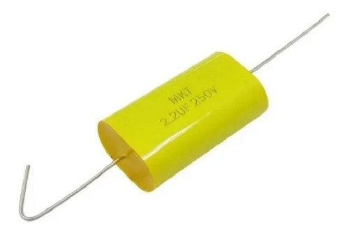 2 Capacitor Poliester 2.2 Uf 250v Metalizado Para Tweeter