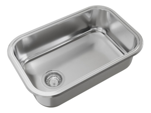Imagen 1 de 7 de Pileta Cocina Johnson Acero Bacha Simple Zn 52/18 Mm