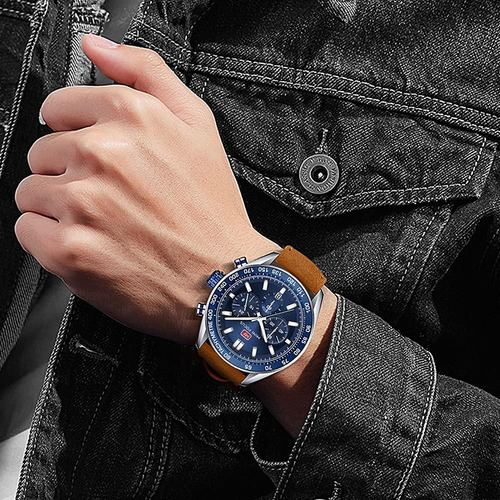 Aimes Reloj Para Hombre Reloj Analógico De Cuarzo Resistente