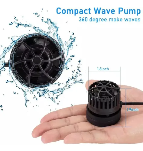 Mini Bomba De Acuario Wave Maker Para Acuario Con...