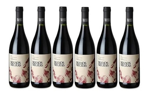 Vino Manos Negras Pinot Noir Caja X6 - Ayrescuyanos - Flex 