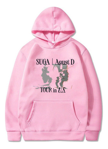 Sudadera Con Capucha Suga Agust D Tour Merch De Kpop  Manga