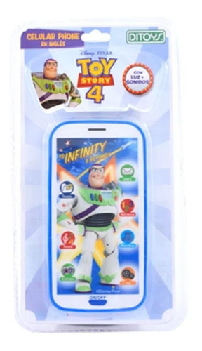 Imagen 1 de 1 de Celular De Juguete Phone Toy Story Disney Pixar