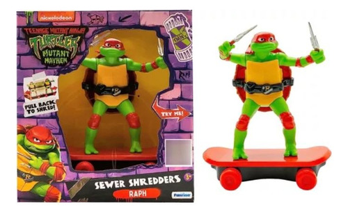 Tortugas Ninja Mutant Mayhem Sewer Shredders Raph Replay