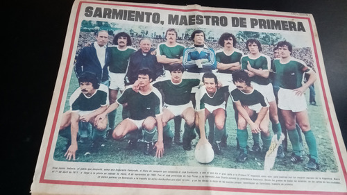 Flash 1980 C/ Recortes Lam. Sarmiento Junín Campeón Tranvía (Usado)
