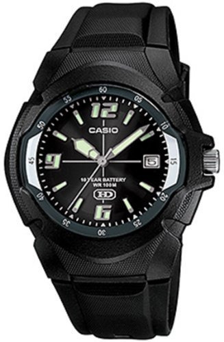 Reloj Deportivo De La Serie 100m Hd Casio Mw600f-1av Para Ho