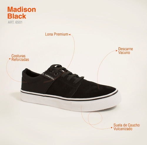 Imagen 4 de 8 de Zapatillas Urbanas Hombre Nauticas Lona Cuero Panchas Skate