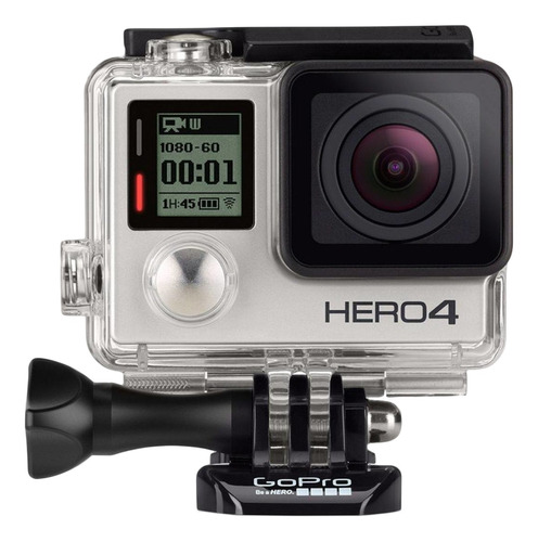 Câmera GoPro Hero HERO4 Silver 4K NTSC/PAL silver