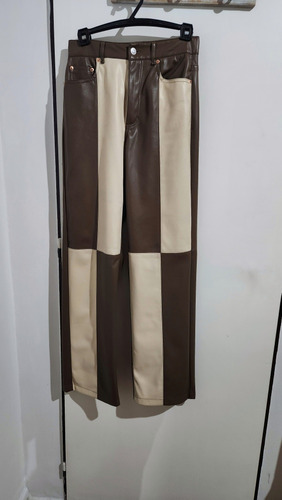 Pantalon Cuero Sintético 