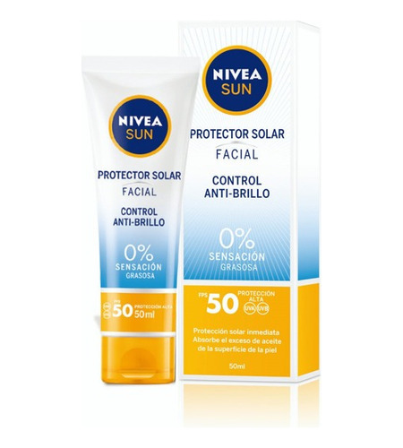 Protector Solar Facial Control Brillo 50 Ml Fps 50