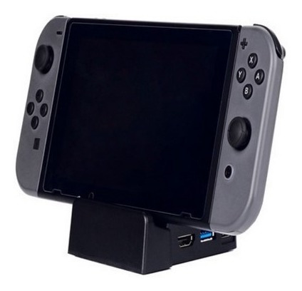 Carcasa De Reemplazo Dock Nintendo Switch Tornillos Tv