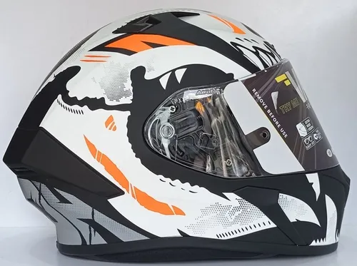 Casco Moto Airoh Valor Certificado Ece2205 5 Estrellas Sharp