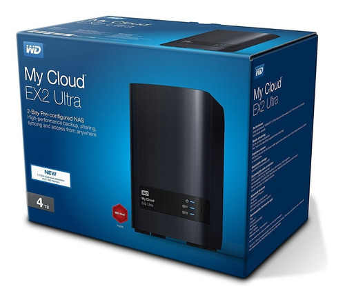 Wd 4 Tb Mi Nube Ex2 Ultra Network Attached Storage - Nas - W