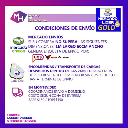 Espátula Para Yeso Yesero 8 /20cm Ancha Hermasur® Acero Inox