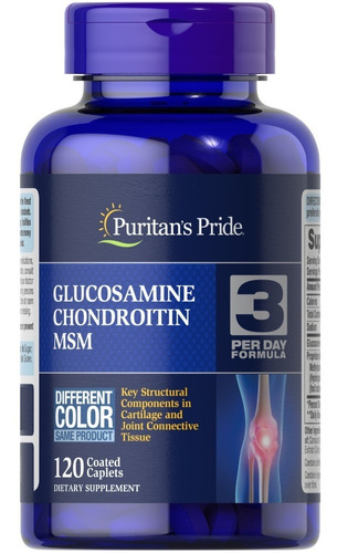 Puritan's Pride | Glucosamine Chondroitin & Msm | 120caplets