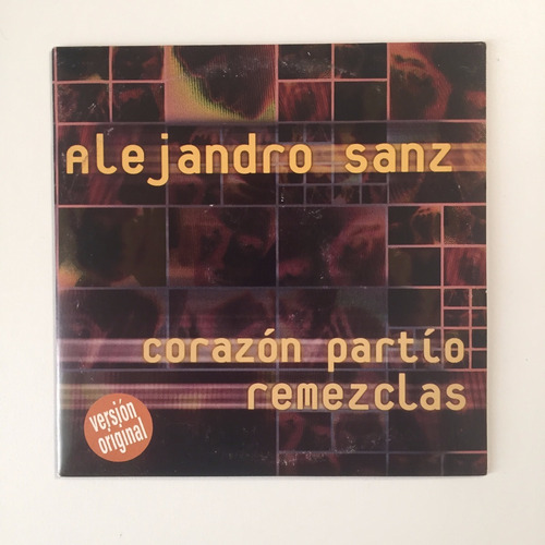 Cd Promo Alejandro Sanz Corazon Partio Remezclas