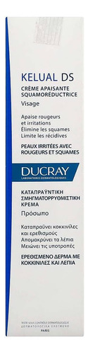 Crema Facial Ducray Kelual Ds Para Piel Irritada 40ml