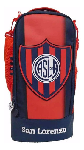 Bolso Botinero Ciclon San Lorenzo Almagro Cuervo Casla Ofic Color Rojo Y Azul