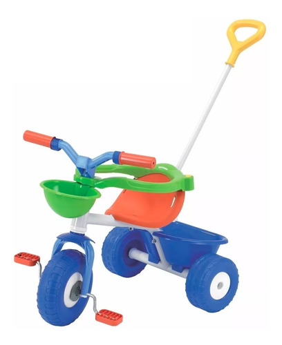 Triciclo Infantil Rondi Metal Azul 3075