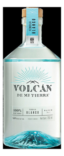 Pack De 6 Tequila Volcán De Mi Tierra Blanco 750 Ml