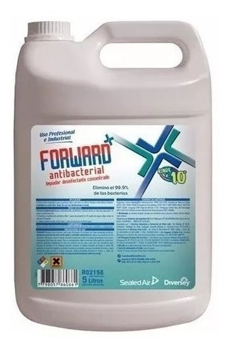 Desinfectante Forward Antibacterial X 5 Lts Diversey
