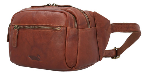 Banano Cuero Unisex Aq Cobb Waist Cognac Rockford