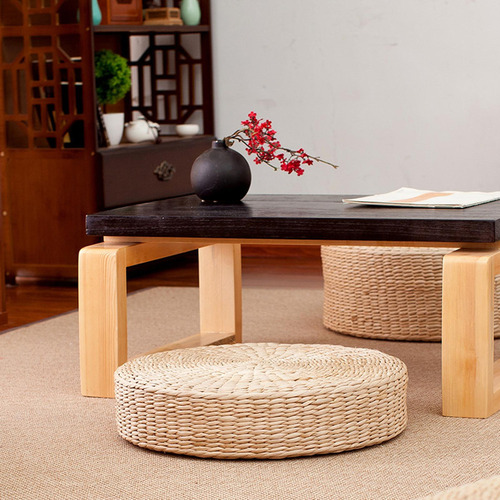 Ch Alfombrilla De Rattan Los 40x40cm Los 40x40cm Beige Beige
