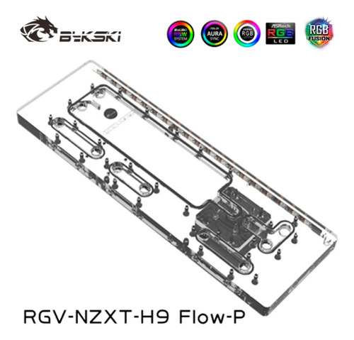 Reservatório Distroplate Nzxt H9 Flow Com Bomba Water Cooler
