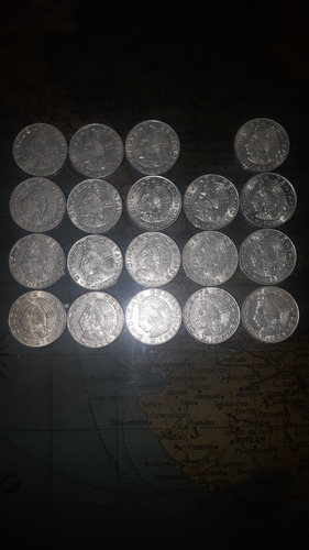 Monedas De 50 Centavos Cuauhtemoc Años Varios
