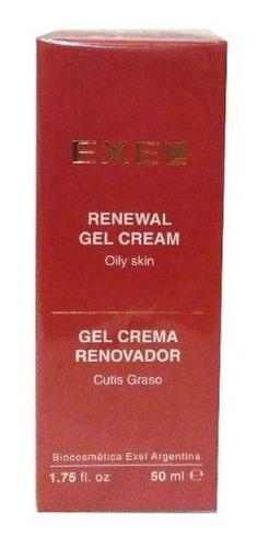 Gel Crema Renovador Cutis Graso Exel Cosmetología X 50ml