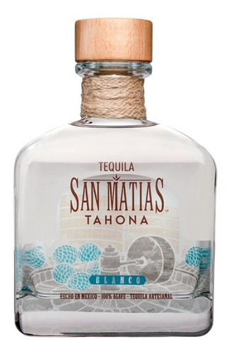 Tequila San Matias Tahona Blanco 750 Ml