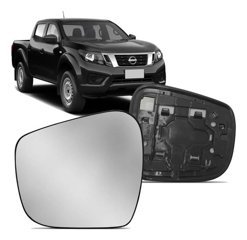 Lente Do Retrovisor Nissan Frontier 2019 Direita