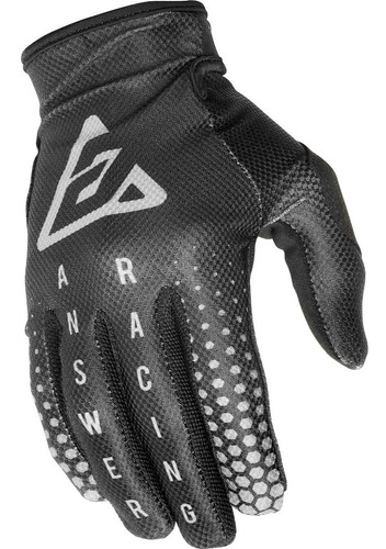 Guantes Moto Answer Ar-1 Swish Black -charcoal Talla L