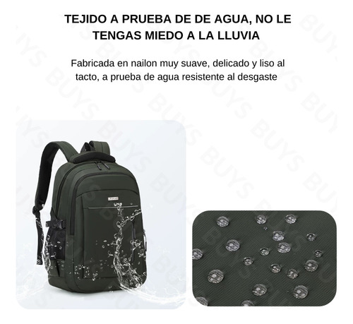 Mochila Buys C:a25 De 35 Litros Porta Notebook De 16in