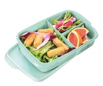 Comprar Hermetico Porta Vianda Con Divisiones Tupper Tupperware 