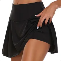 Comprar Pantalón Falda Deportiva Push Up Corto Short Ropa Gym Y Yoga