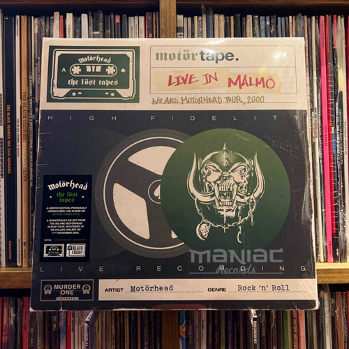 Motorhead Lost Tapes Vol 3 (live In Malmo 2000) Vinilo