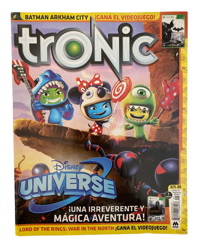 Revista Tronic #1 Videojuegos Disney Universe 2011 Mina