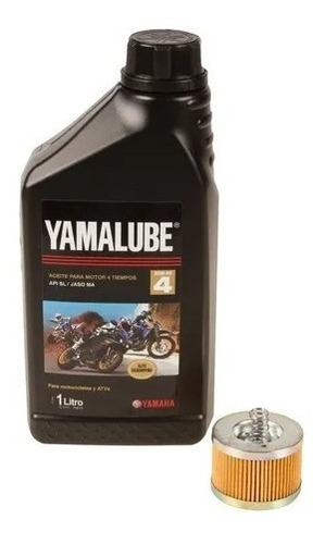 Kit Aceite Yamalube Y Filtro Aceite Fz 16 Original Yamaha